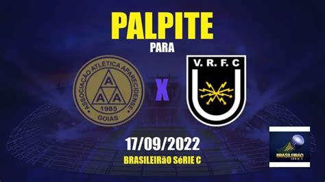 Palpite Aparecidense X Volta Redonda Brasileir O S Rie C