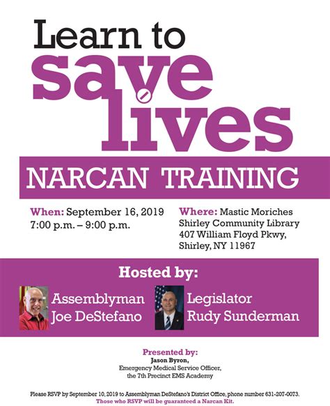 Learn to Save Lives - Narcan Training - Chamber of Commerce of the ...