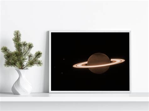 NASA Print, Unframed JWST Saturn Print, NASA James Webb Space Telescope ...