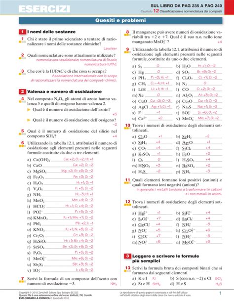 Soluzioni Capitolo 12 Zanichelli Online Per La Scuola