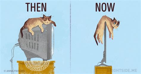 ten pictures  show  times  changed bright side