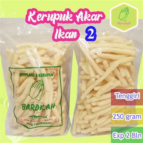 Jual Kerupuk Akar Ikan Tenggiri Palembang Shopee Indonesia