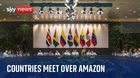 Brazil Countries Meet Over Protecting Amazon Rainforest The Global