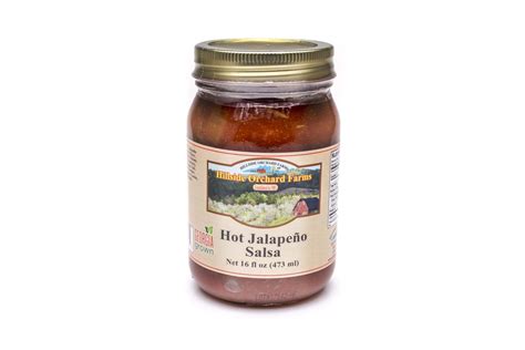 Hot Jalapeno Salsa Oz Hillside Orchard Farms