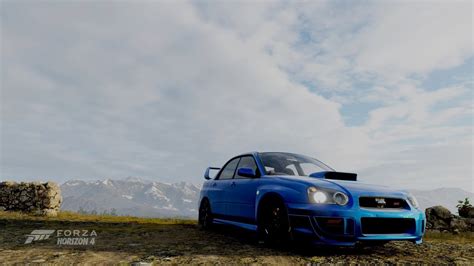 Subaru Impreza Wrx Sti Cinematic Forza Horizon Youtube