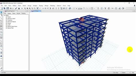 Structural Analysis And Design Using Etabs And Safe Project Part 01