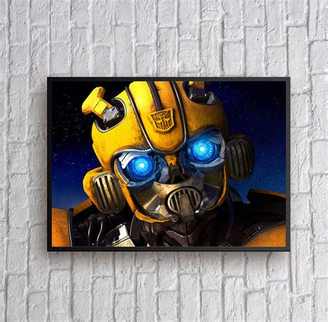 Bumblebee Transformers Autobots And Decepticons Movie – Poster | Canvas ...