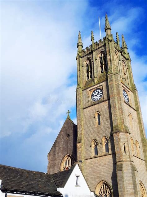 Church In The Town Of Padiham In Lancashire England Stock Image Image