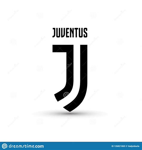 Soccer Football Logo Template Juventus Editorial Image - Illustration ...