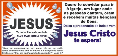 Mais Folhetos Para Evangelismo Crescercomcristo