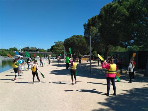 Educación Física en el IES Valdebernardo Piragüismo Juan Carlos I