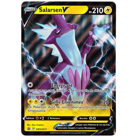 Produit Carte Géante Jumbo Salarsen V SWSH 210 PV Pokémon UltraJ