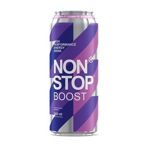 Купити Енергетичний напій NON STOP BOOST 500мл оптом в Києві, Україні ≡ ...