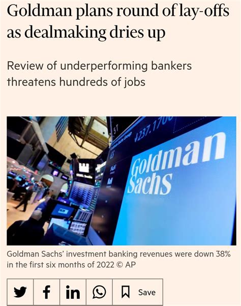 Goldman Sachs To Lay Off Hundreds Of Employees Is The House Of Cards Beginning To Implode