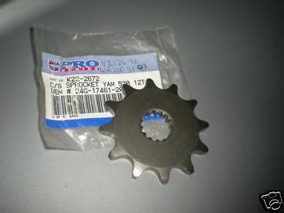 Nos Yamaha Sprocket T Yz Wr Ebay