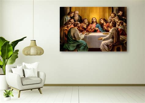 Last Supper Wall Art, Last Supper Wall Decor, Last Supper Artwork ...