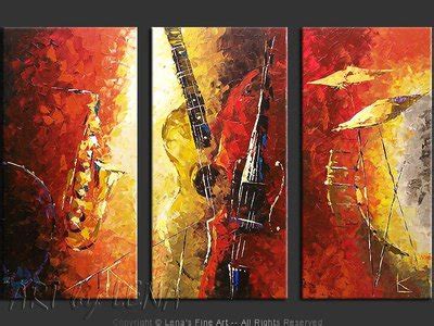 Original Music Paintings ⋆ ART by LENA