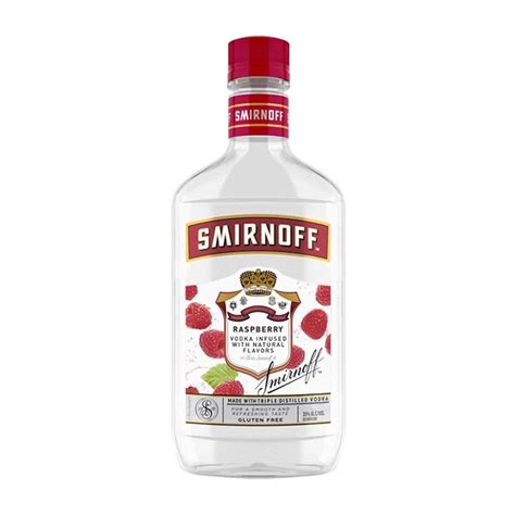 Smirnoff Raspberry Vodka 375M Irondequoit Liquor