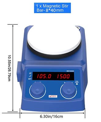 Four E S Scientific Mi Inch Led Digital Hotplate Magnetic