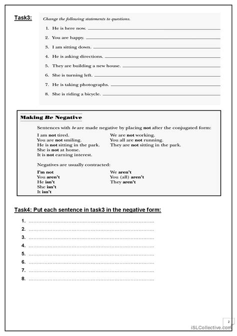 To Be General Grammar Practice English Esl Worksheets Pdf And Doc