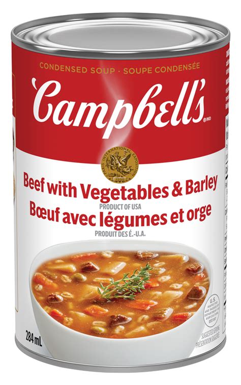 Campbell S Condensed Beef With Vegetables Barley Campbell Company