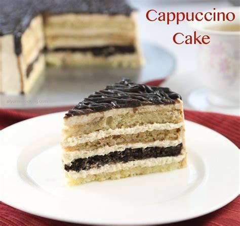 This Cappuccino Cake Is So Scrumptious All The Different Layers Are Made From One Batter And