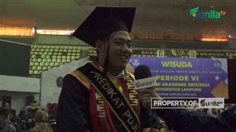 Live Report Rapat Senat Luar Biasa Wisuda Periode Vi Universitas