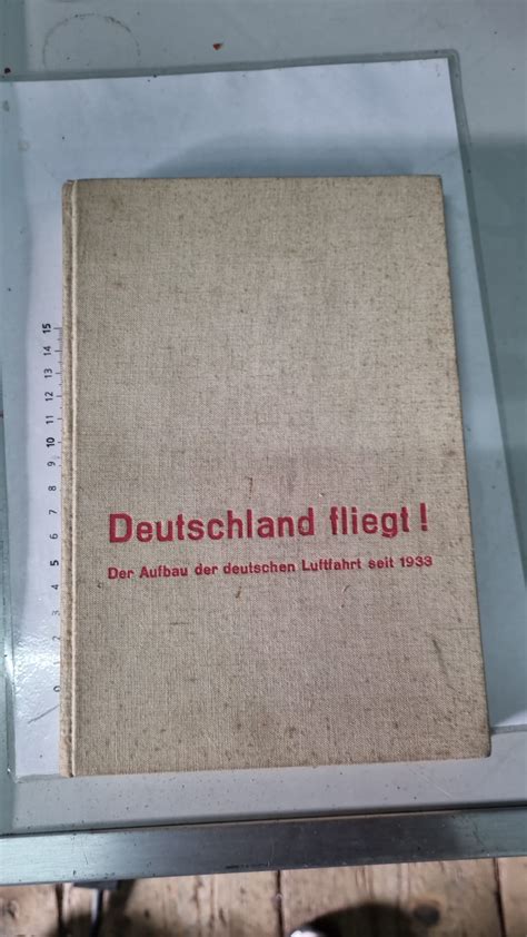 Original Buch Aus Der Zeit Deutschland Fliegt Der Aufbau Der Deutschen