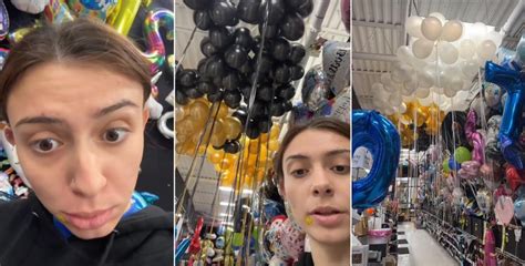 Party City Employee Fulfills Order for 306 Balloons