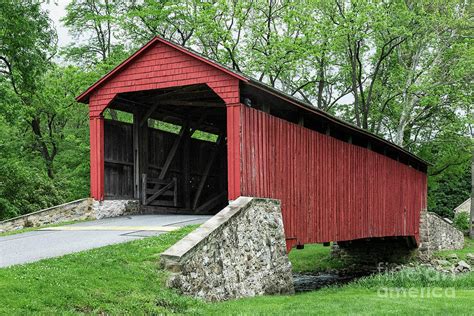 Pool Forge Covered Bridge Photograph by John Greim - Fine Art America