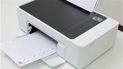 09 Calibration Via Computer Deli Printer D311NW Inkjet Printer - YouTube