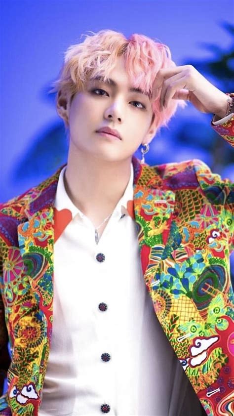 1920x1080px 1080p Free Download Bts V Colorful Blazer Korean