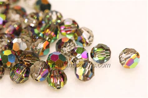 Crystal Vitrail Medium 8mm Swarovski 5000 Round Beads - 18pcs - Etsy