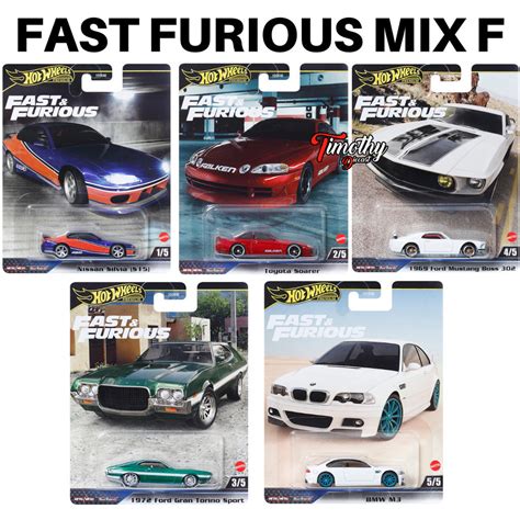 Jual Hot Wheels Premium Fast Furious Dash F Nissan S Soarer Boss Mix Shopee Indonesia