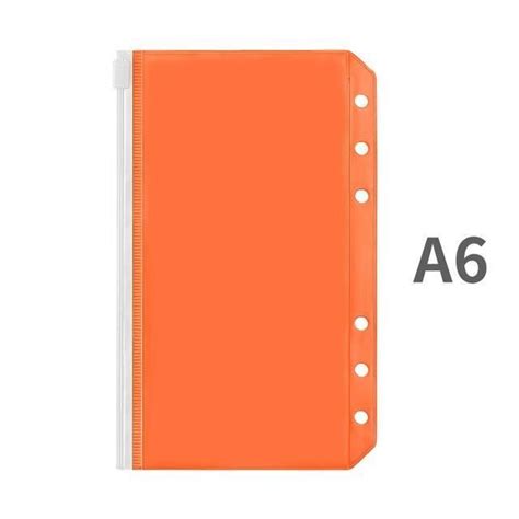 Pochette Plastique A Orange Classeur Feuilles Mobiles En Pvc A A