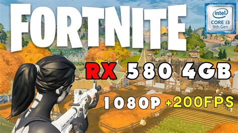 RX 580 4GB Fortnite Season 6 1080P Epic High Medium Low YouTube