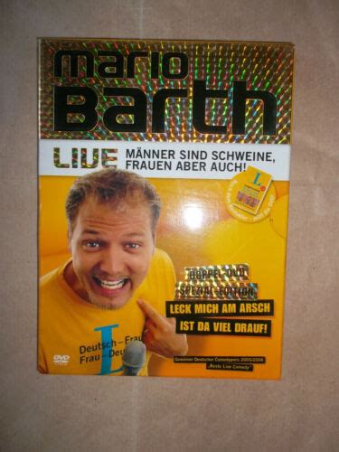 Mario Barth M Nner Sind Schweine Frauen Aber Auch Dvds Von