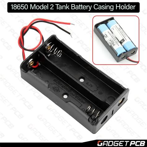 3.7V 18650 2 Tank Rechargeable Battery Holder Price in Bangladsh