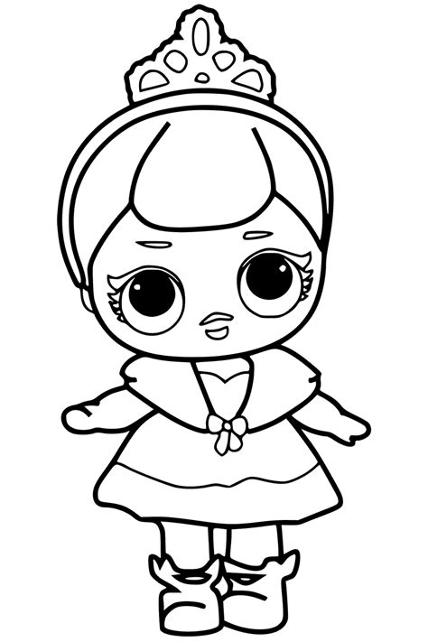 40 Free Printable LOL Surprise Dolls Coloring Pages