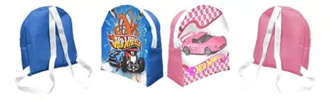 Mochilitas Hot Wheels Dulcero Bolo Party Env O Gratis