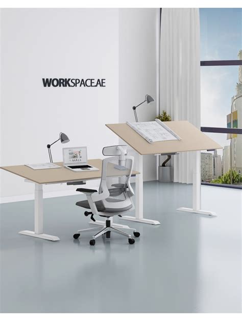 Max Series Height Adjustable Tilt Desk Workspace Office Furniture