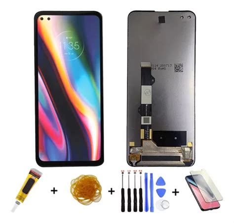 Frontal Tela Display Para Moto G 5g Plus Xt2075 Kits Parcelamento