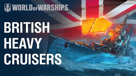 British Heavy Cruisers WW2