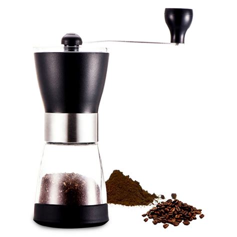 Homadise Alat Penggiling Kopi Manual Coffee Grinder Cf Black