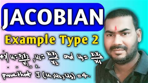 Jacobian Example Type Differential Calculus Bsc Bca Partial