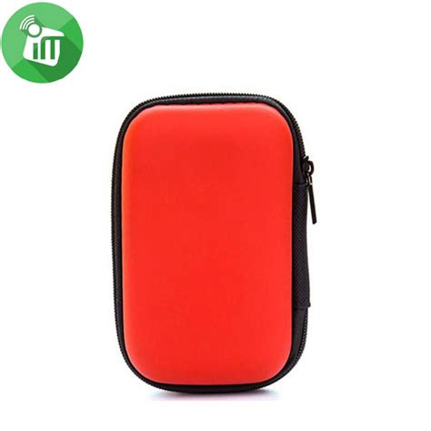 Portable Carrying Zipper Hard Eva Case 18cm X 9cm