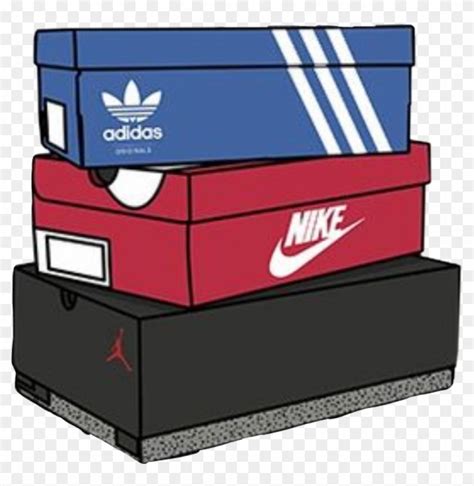 Shoe Shoes Shoeboxes Nike Adidas Jordans Boxes Box Cartoon Nike Shoe