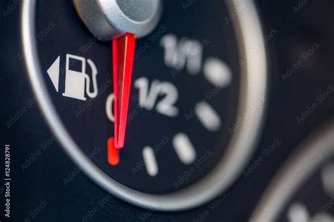 Car fuel gauge Stock Photo | Adobe Stock