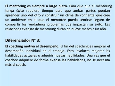 Diferencias Entre Coaching Y Mentoring Cm Ccesa Pdf