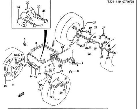 Diagram Of Brake Lines For 2003 S10